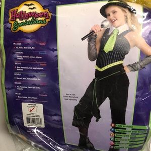 Girls medium “Gangster” costume